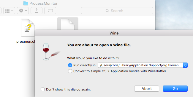 Install exe on mac using wine glass